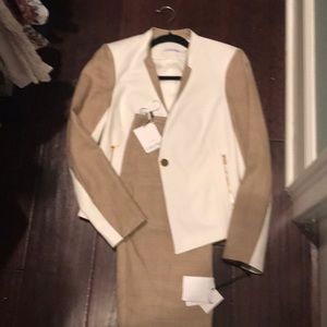 Ladies workwear suit skirt and blazer